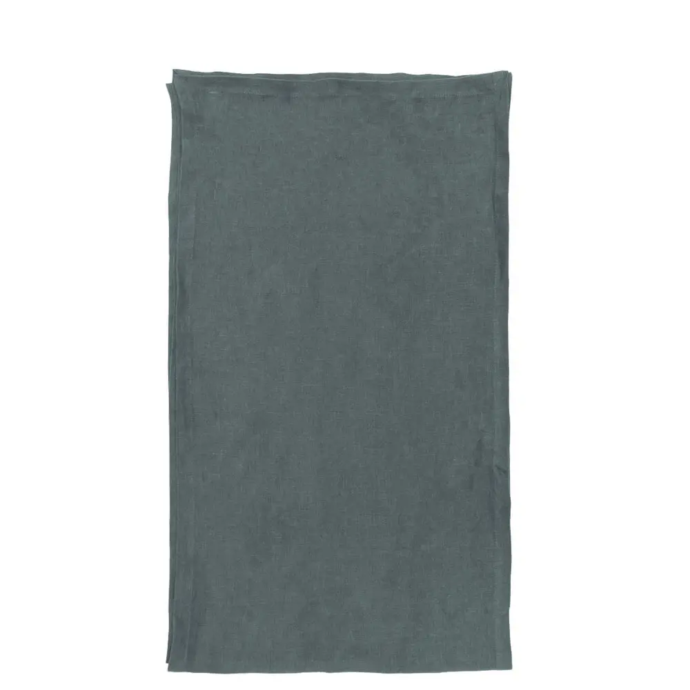 Garden Trading Charcoal Linen Table Runner